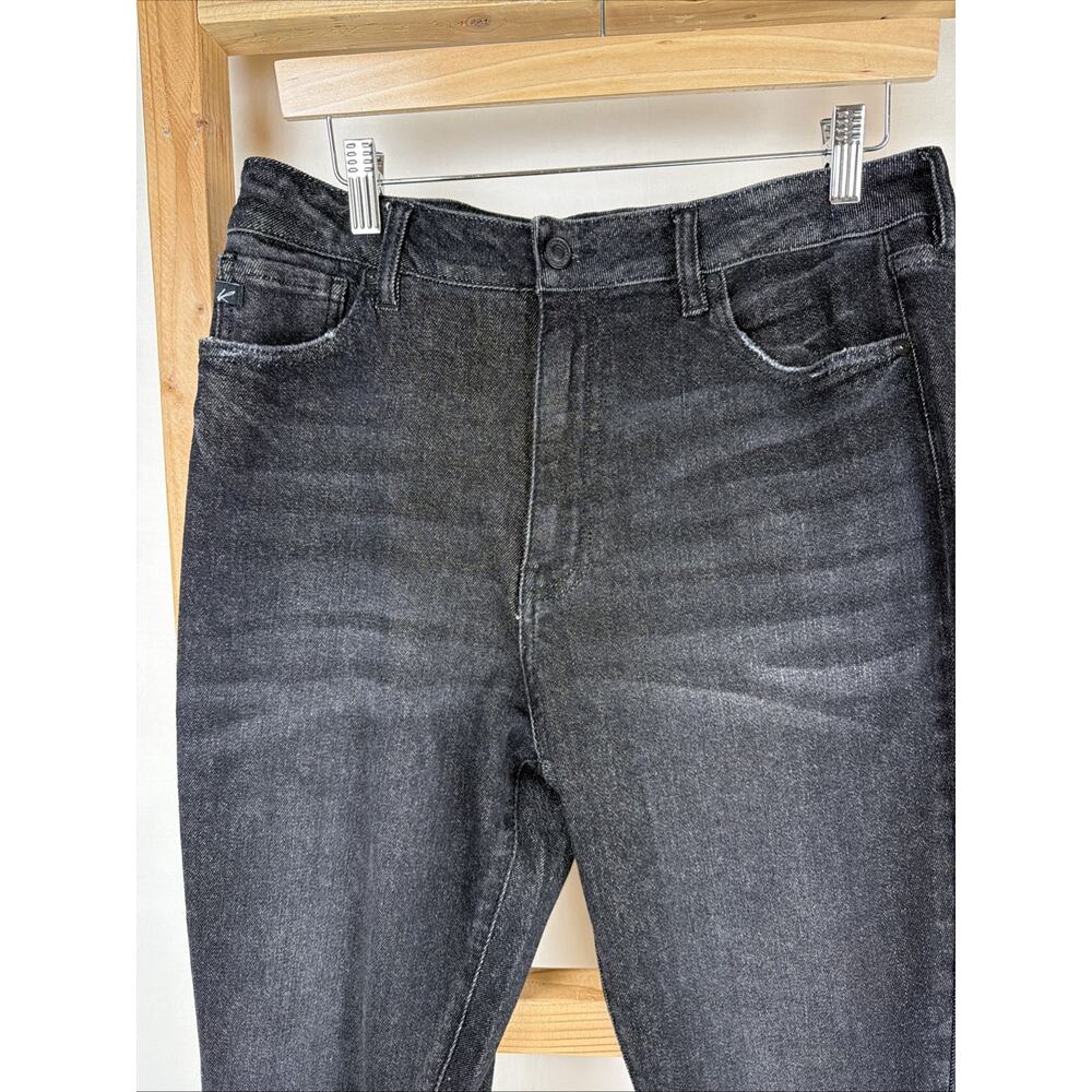NWT Kancan Black Distressed Black Pocket Skinny Jeans 31 #0791 - Picture 3 of 6